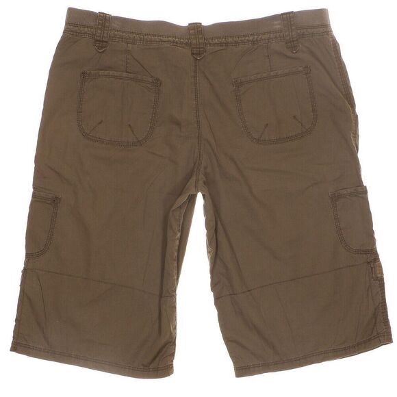 Mossimo Bermuda Shorts Juniors Size 13 W35 Low Waist Lightweight Brown Cotton - Picture 4 of 8